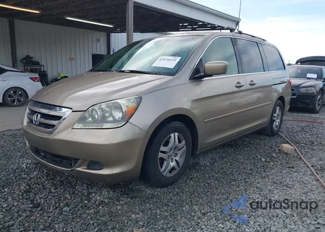 2006 Honda Odyssey Ex from USA, damaged, VIN 5FNRL38416B084315